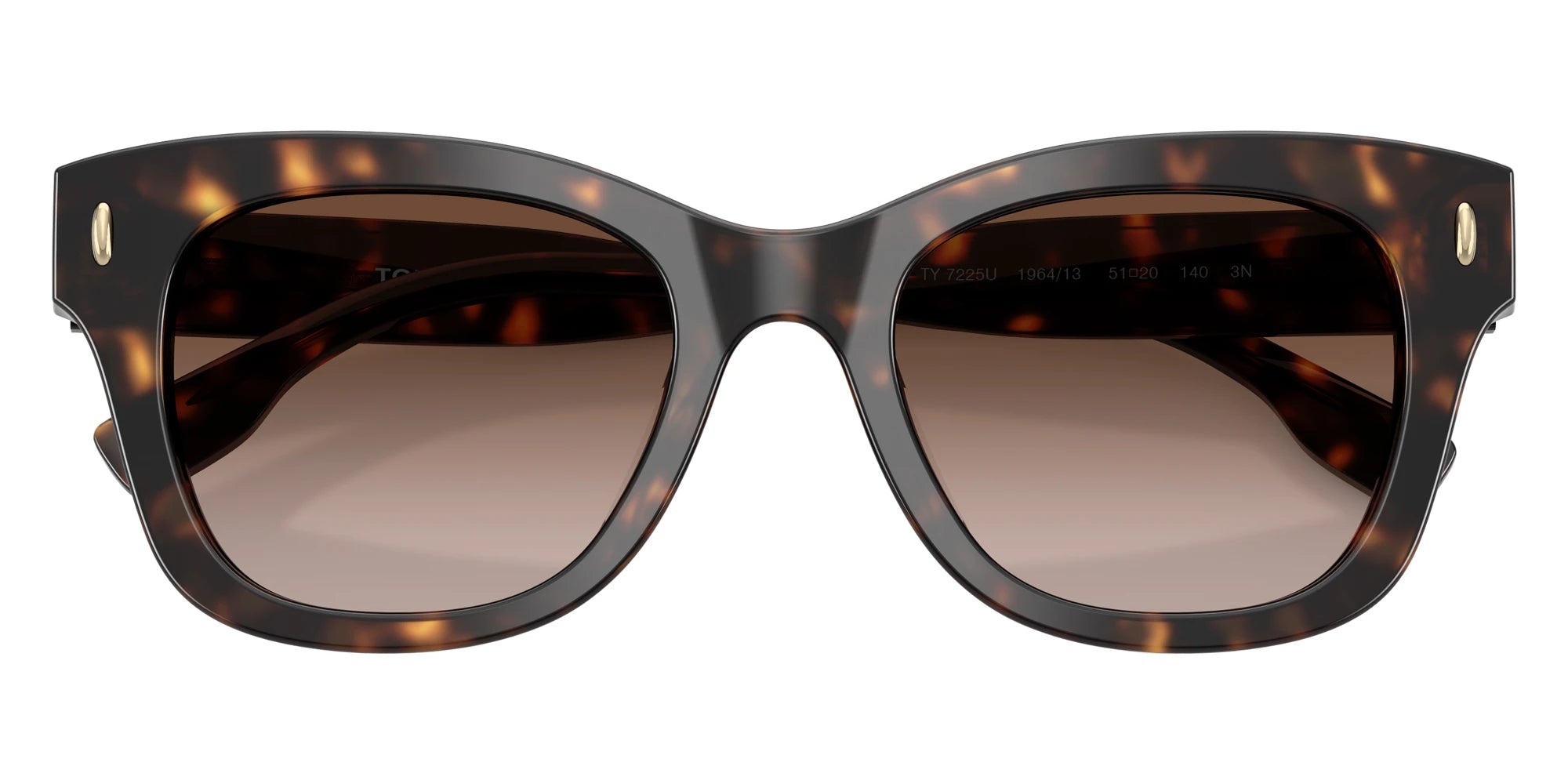 Tory Burch TY7225U 196413 51 - Dark Tortoise / Brown Gradient