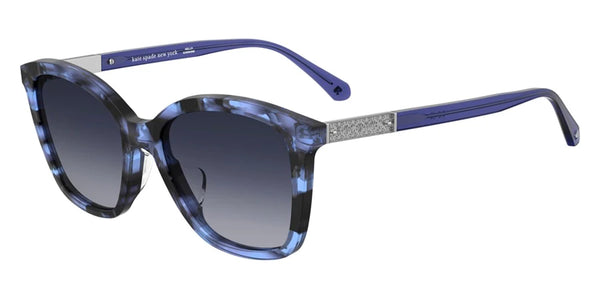 Blue Havana / Dark Gray Shaded / 55-18-145