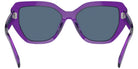 Tory Burch TY7194F 193580 57 - Transparent Purple / Dark Blue