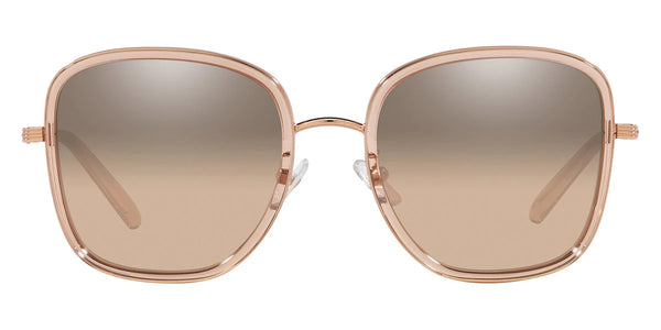 Transparent Blush / Brown Mirrored / 53-20-140