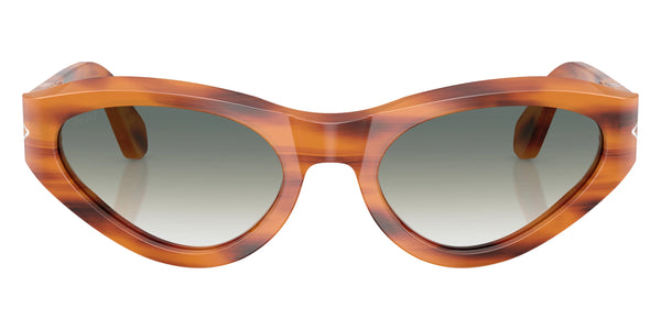 Striped Brown / Clear Gradient Green / 53-20-140