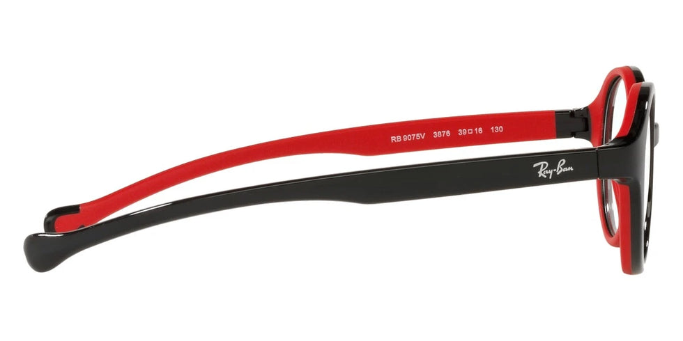 Ray-Ban RY9075VF 3876 46 - Black on Rubber Red