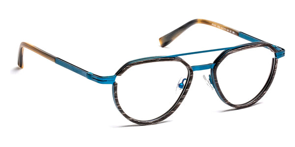 Wood/Fiber Glasses Silver/Blue / 53-19-144