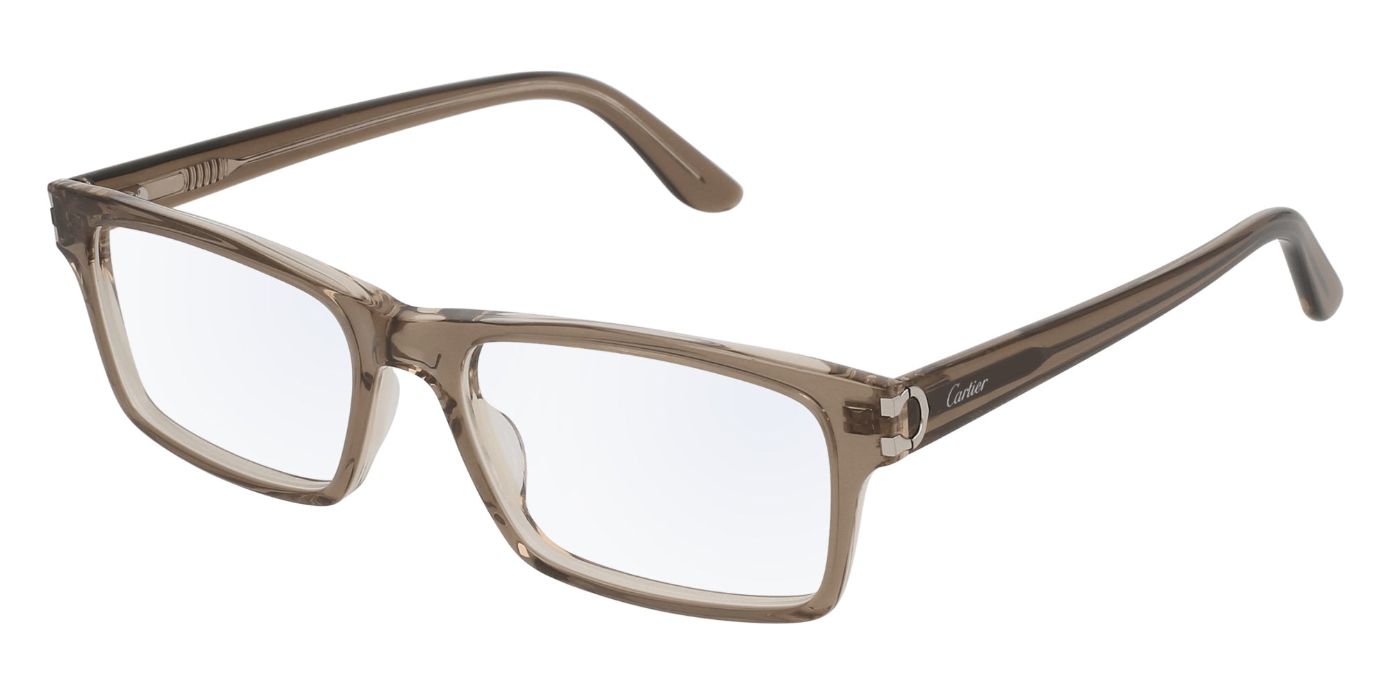 カルティエ 【美品】CT0005O 005 C de Cartier Cドゥカルティエ スクエア メガネフレーム 145 Cartier CT0005O Rectangle Eyeglasses | EyeOns.com