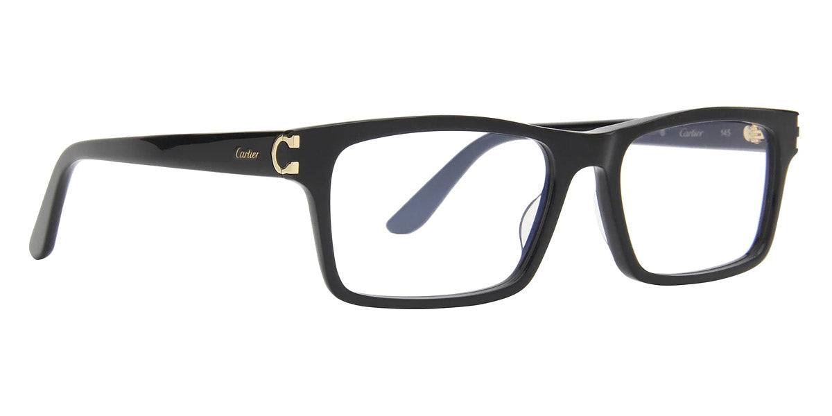 Cartier CT0005O Rectangle Eyeglasses | EyeOns.com