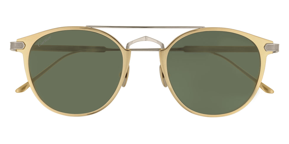 Cartier CT0015S 002 50 - Gold / Green AR Polarized #id:ct0015s002_s:102100