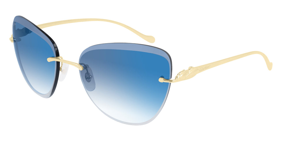 Cartier CT0032RS 002 60 - Gold #id:ct0032rs002_s:102100