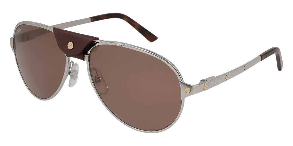 Cartier CT0034S 003 59 - Silver / Red AR Polarized #id:ct0034s003_s:104100