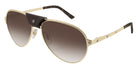 Cartier CT0034S 012 61 - Gold/Havana / Brown Multi Treatment #id:ct0034s012_s:120100