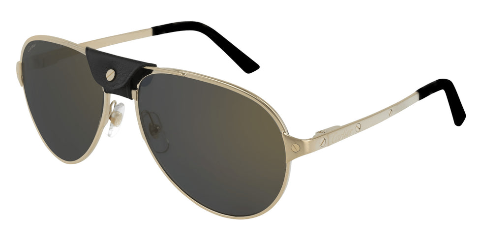 Cartier CT0034S 014 61 - Gold / Gray Multi Treatment Polarized #id:ct0034s014_s:124100