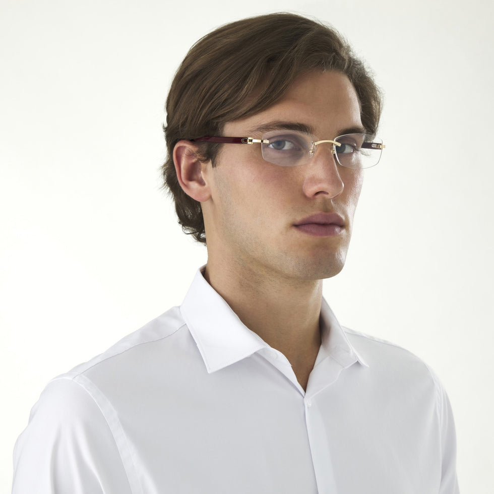 Cartier CT0048O 006 53 - Gold/Burgundy #id:ct0048o006_s:106105