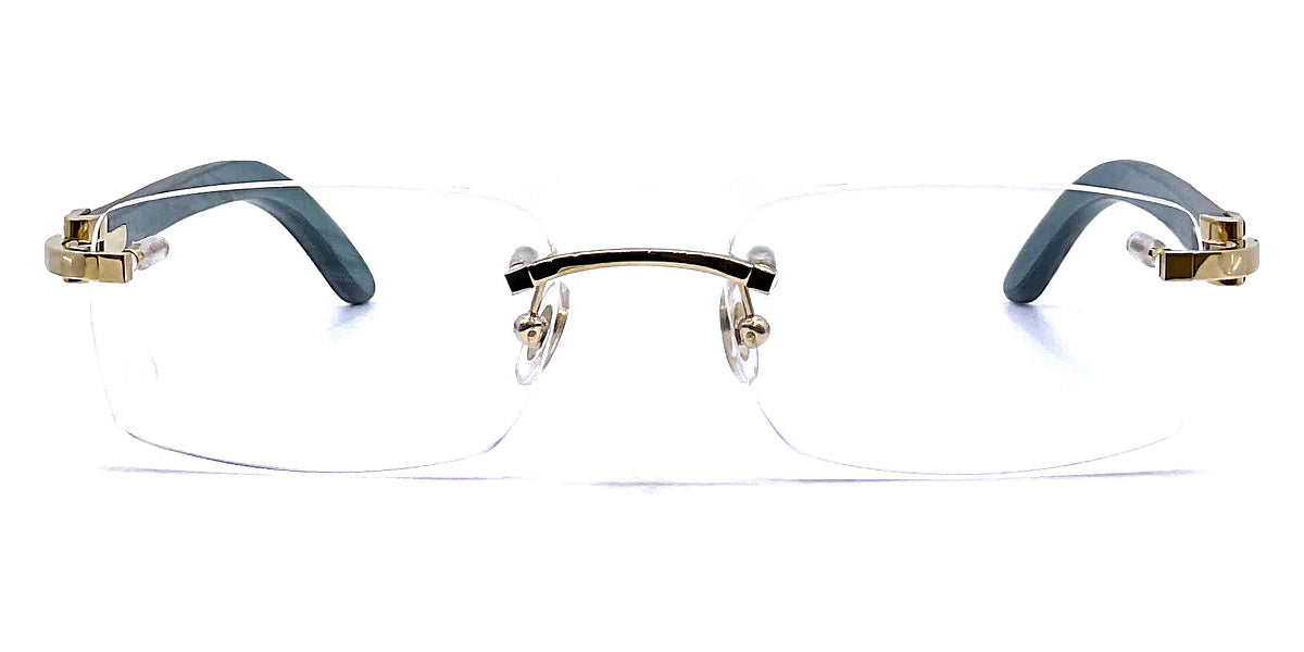 Cartier CT0052O Rectangle Eyeglasses | EyeOns.com