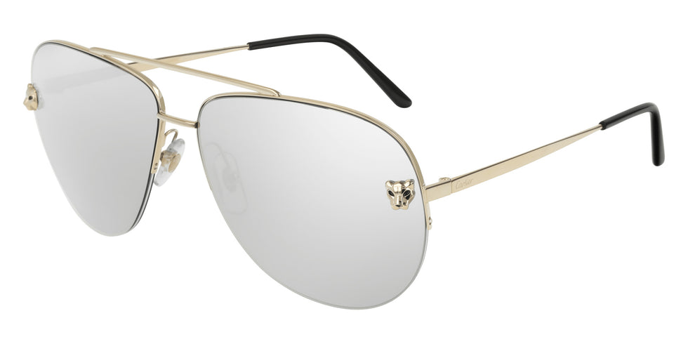 Cartier CT0065S 007 60 - Gold / Silver Mirrored #id:ct0065s007_s:110100