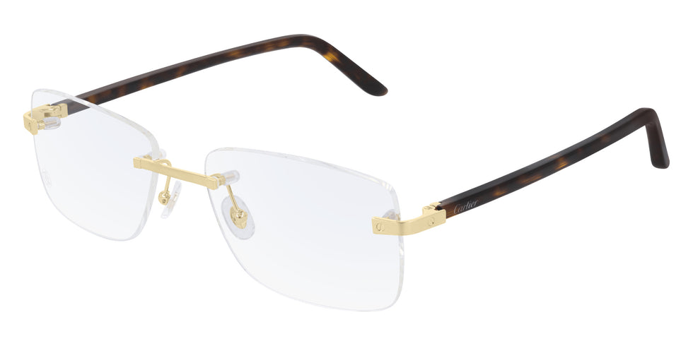 Cartier CT0216OA 003 57 - Gold/Havana #id:ct0216oa003_s:100100
