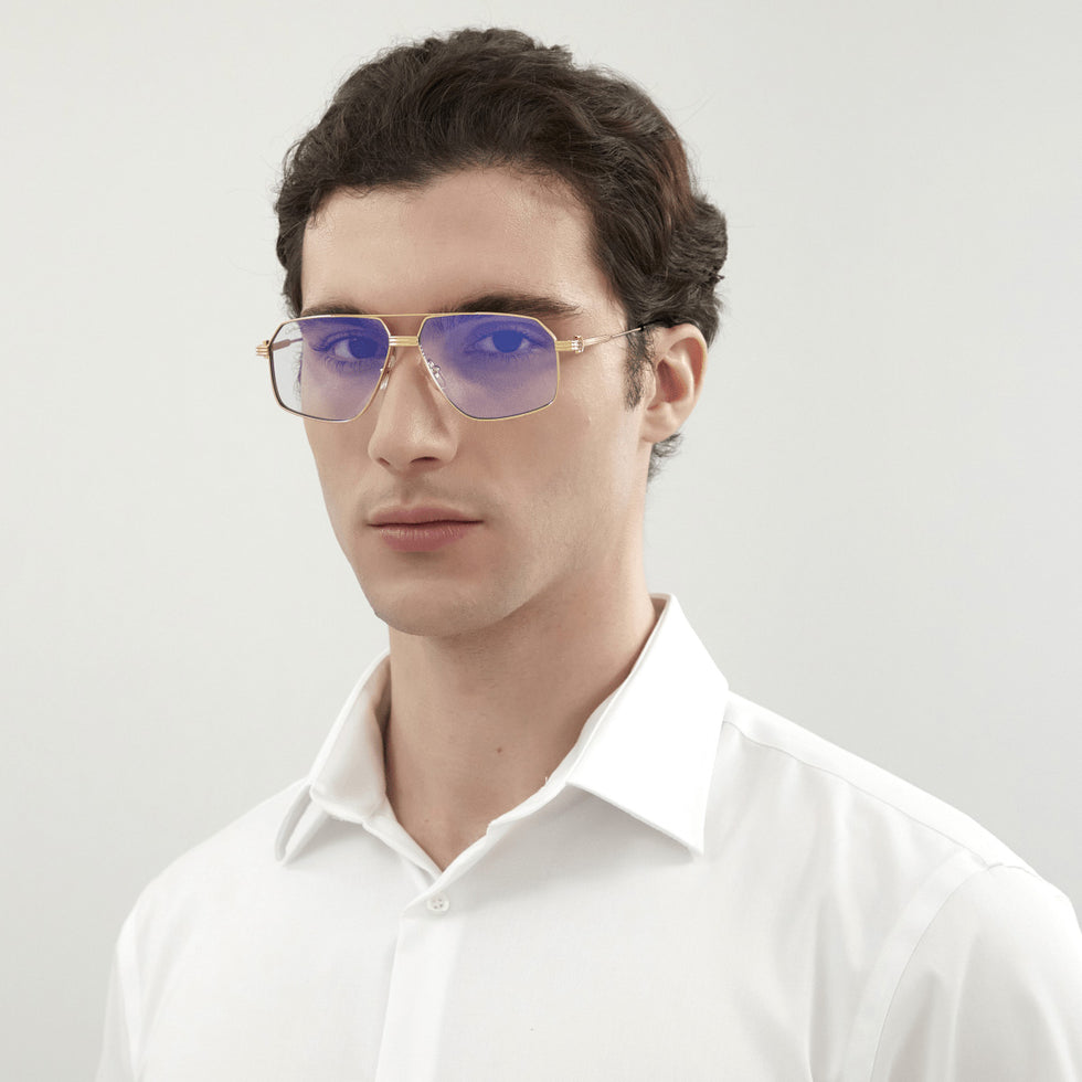 Cartier CT0270S 009 58 - Gold / Light Blue Photochromatic #id:ct0270s009_s:102105