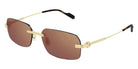 Cartier CT0271S 004 58 - Gold / Red Multi Treatment #id:ct0271s004_s:100100