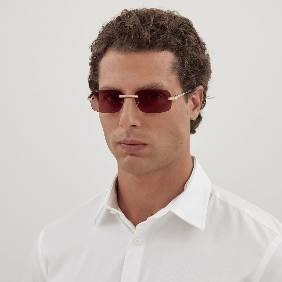 Cartier CT0271S Rectangle Sunglasses | EyeOns.com