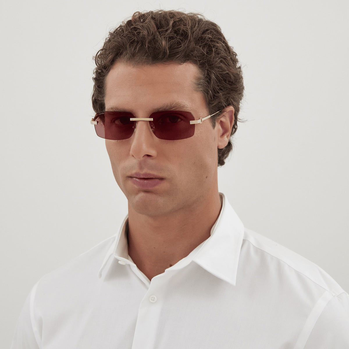 Cartier CT0271S Rectangle Sunglasses | EyeOns.com