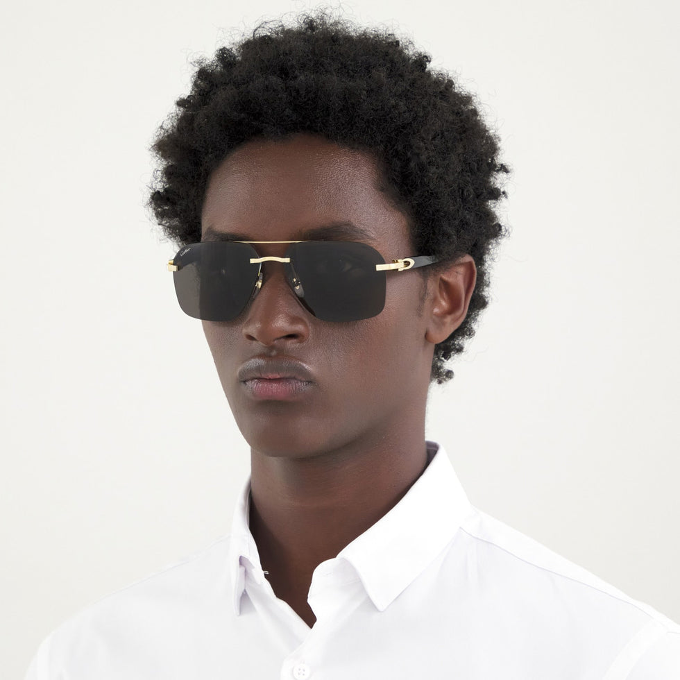 Cartier CT0276S 001 60 - Gold/Black / Gray AR #id:ct0276s001_s:100105
