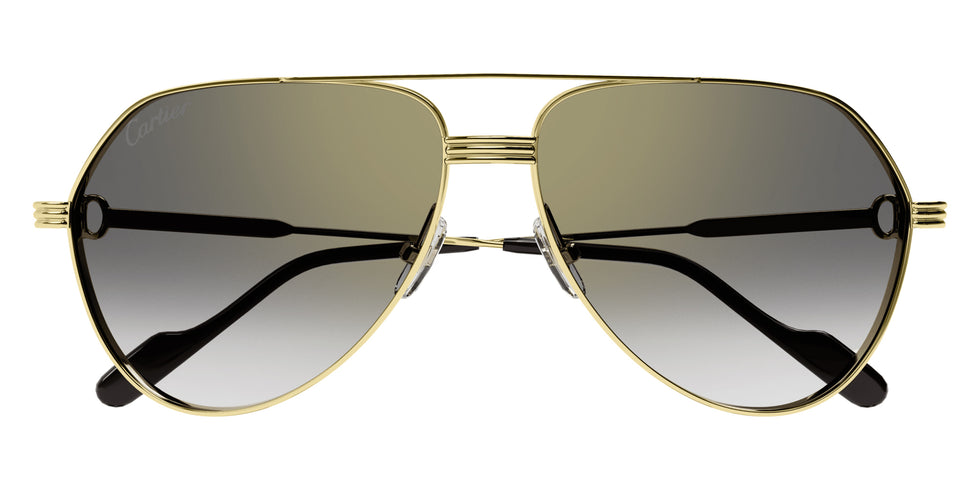 Cartier CT0303S 001 61 - Gold / Gray Multi Treatment #id:ct0303s001_s:100100
