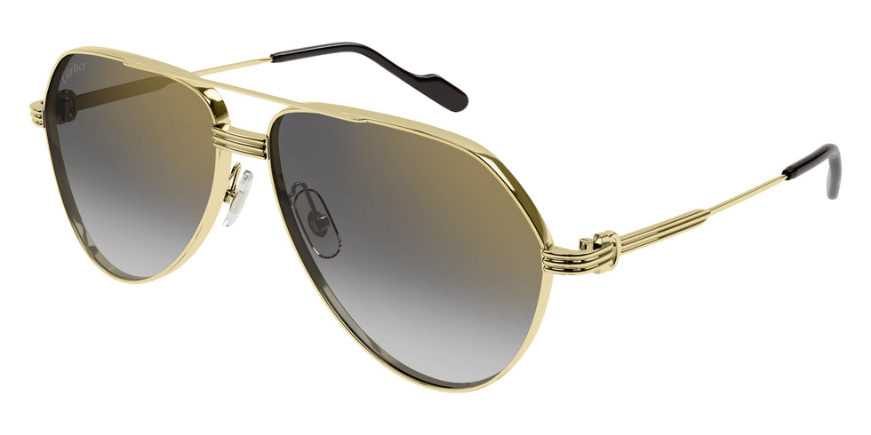 Cartier CT0303S 001 61 - Gold / Gray Multi Treatment #id:ct0303s001_s:100105