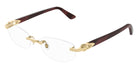 Cartier CT0318O 006 52 - Gold/Burgundy #id:ct0318o006_s:100105