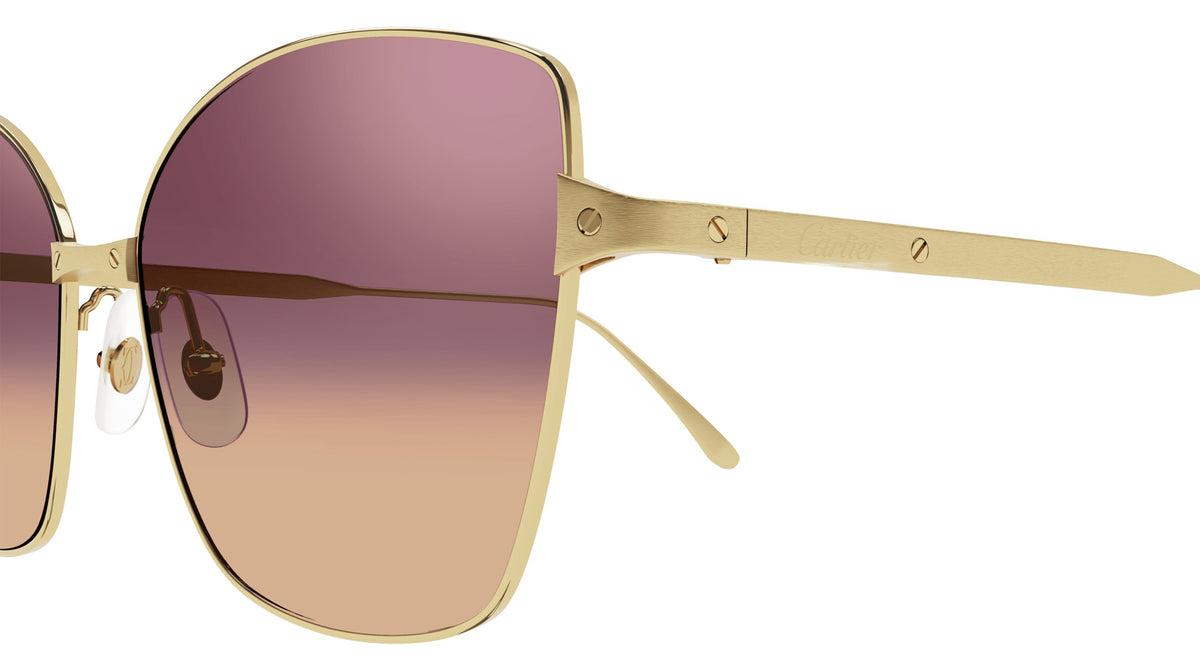 Cartier CT0328S 003 59 - Gold / Red Multi Treatment #id:ct0328s003_s:102110