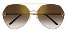 Cartier CT0355S 002 64 - Gold / Brown Multi Treatment #id:ct0355s002_s:100100