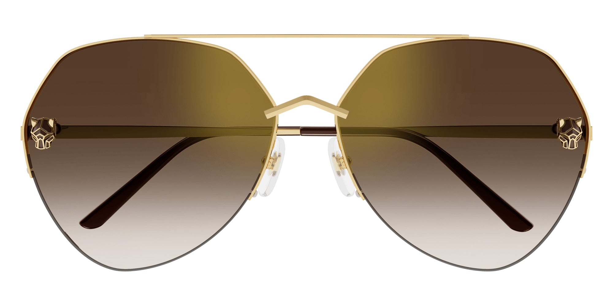 Cartier CT0355S 002 64 - Gold / Brown Multi Treatment #id:ct0355s002_s:100100