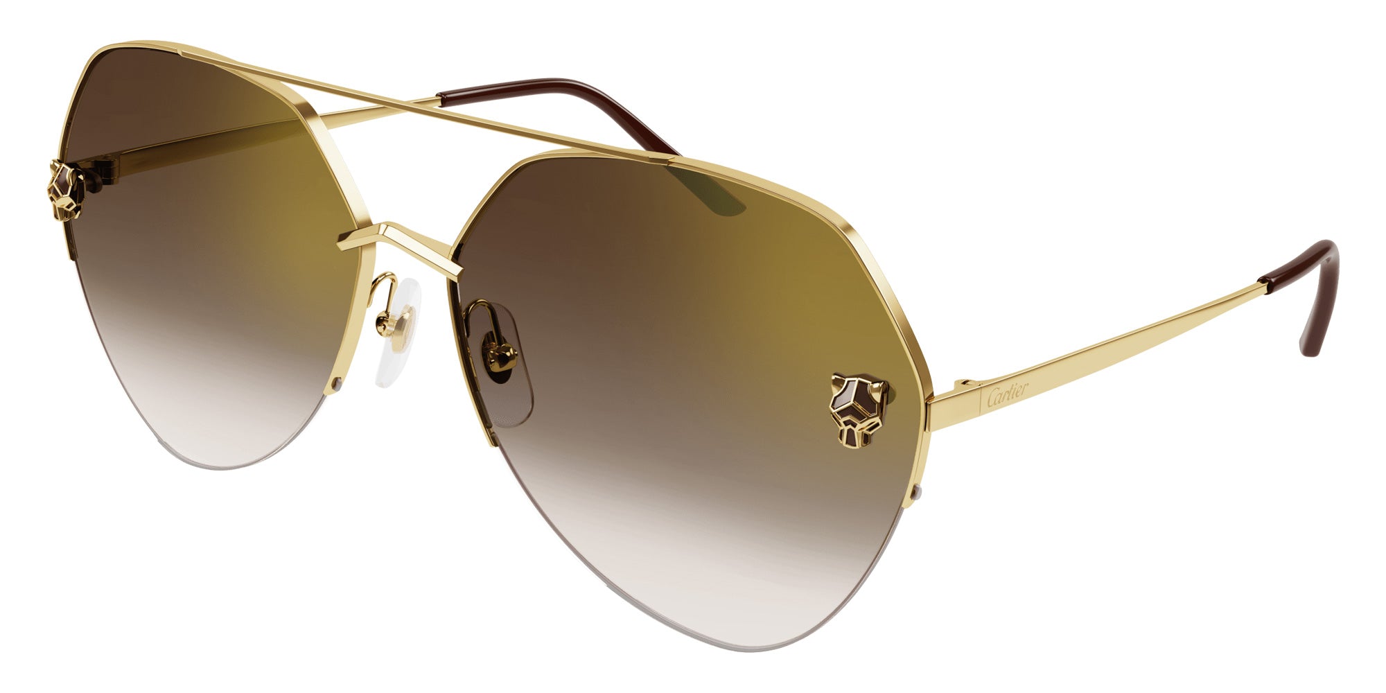 Cartier CT0355S 002 64 - Gold / Brown Multi Treatment #id:ct0355s002_s:100105
