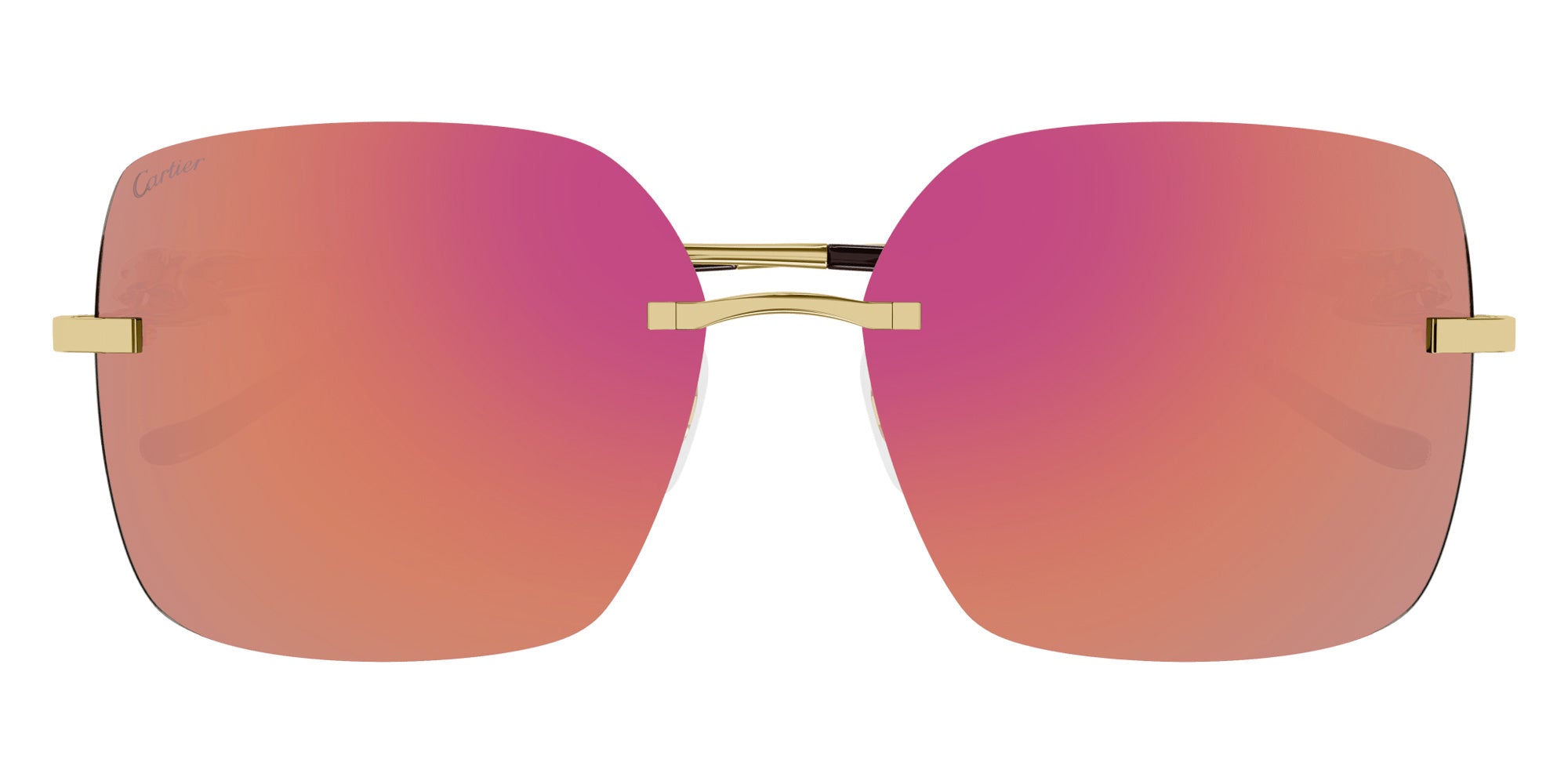 Cartier CT0359S 003 60 - Gold / Red Mirrored #id:ct0359s003_s:100100