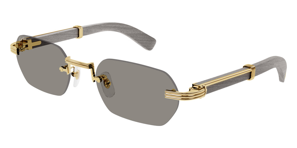 Cartier CT0362S 005 54 - Gold/Gray / Gray AR #id:ct0362s005_s:100105