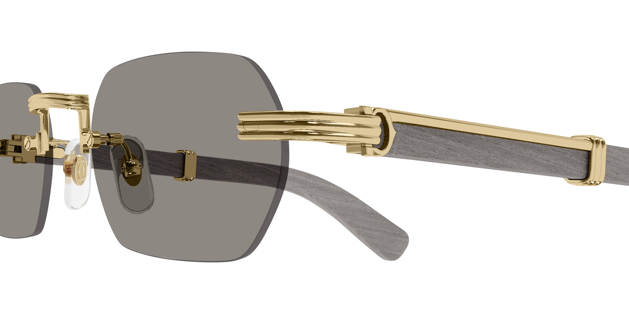 Cartier CT0362S 005 54 - Gold/Gray / Gray AR #id:ct0362s005_s:100110
