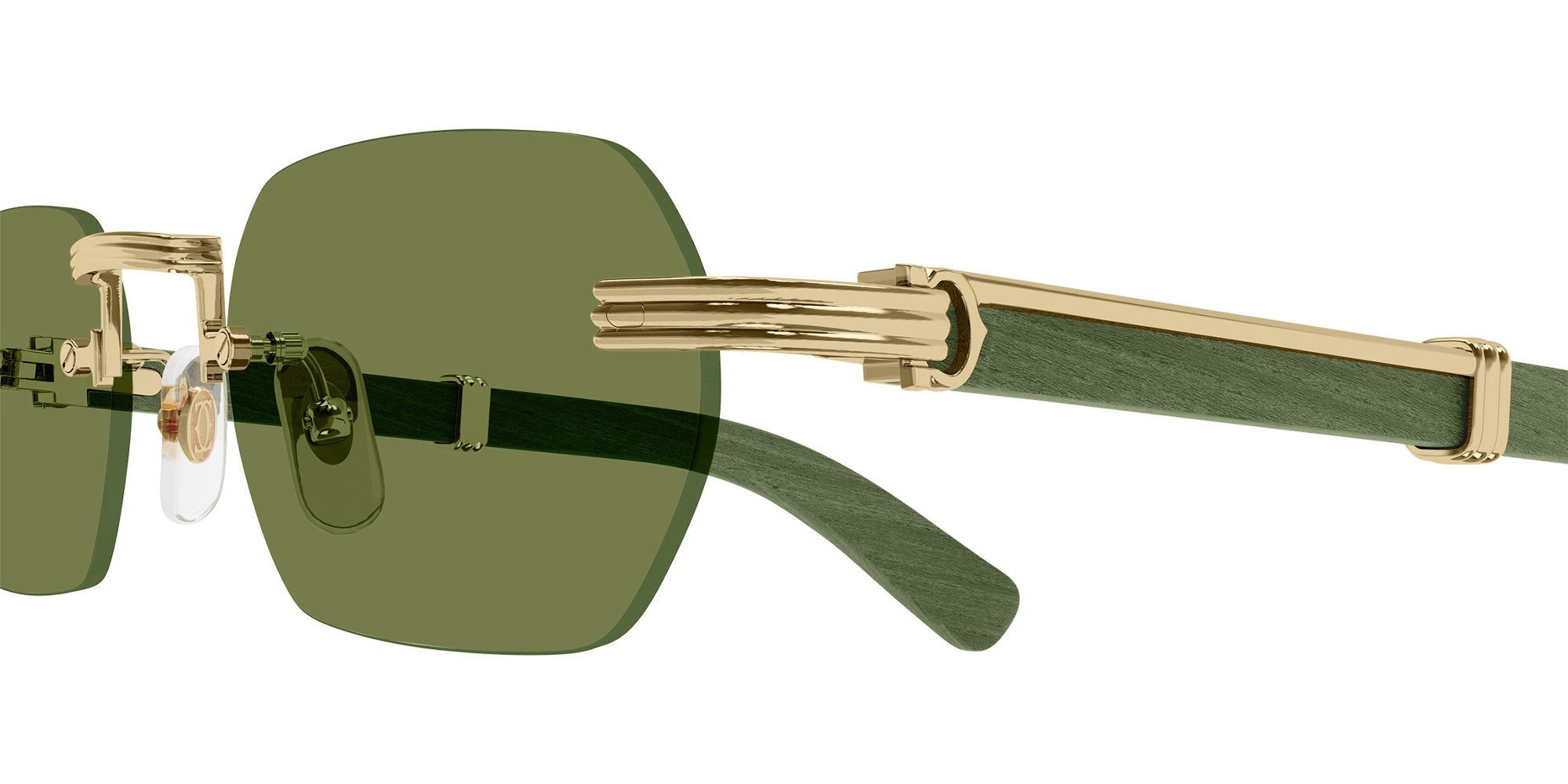 Cartier CT0362S 006 54 - Gold/Green / Green AR #id:ct0362s006_s:102110