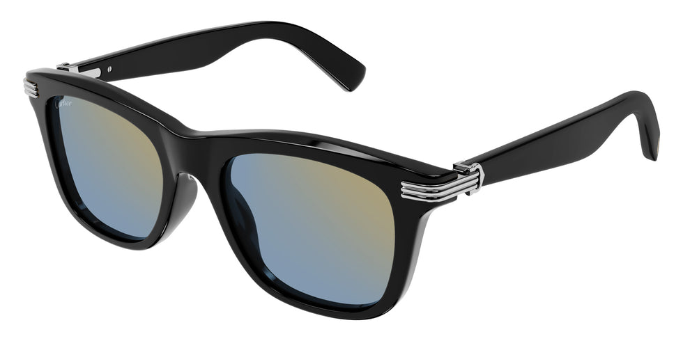 Cartier CT0396S 004 53 - Black / Blue Multi Treatment #id:ct0396s004_s:100105