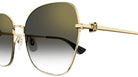 Cartier CT0402S 001 59 - Gold / Gray Multi Treatment #id:ct0402s001_s:100110