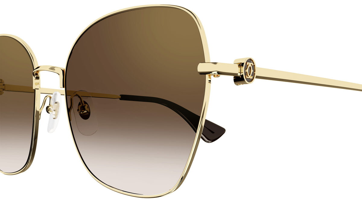 Cartier CT0402S 002 59 - Gold / Brown Multi Treatment #id:ct0402s002_s:102115