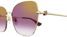 Cartier CT0402S 003 59 - Gold / Red Multi Treatment #id:ct0402s003_s:104110