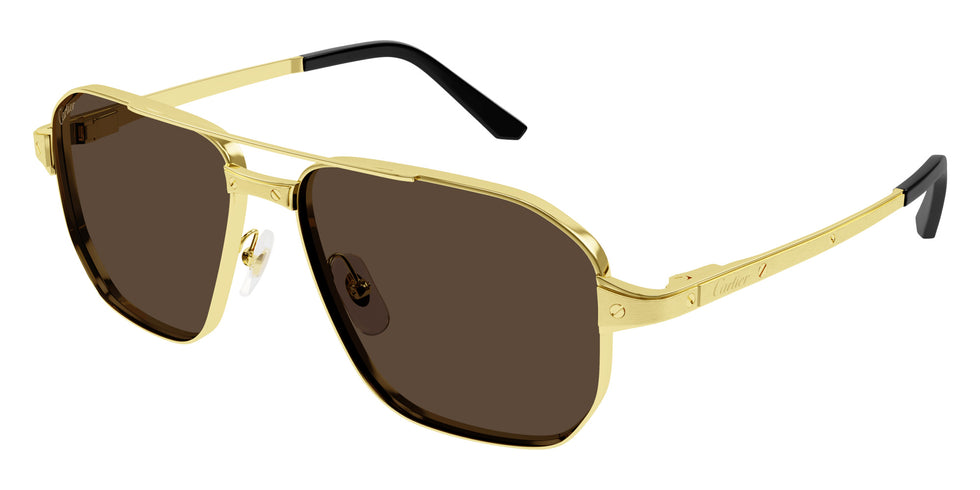 Cartier CT0424S 003 59 - Gold / Brown Multi Treatment Polarized #id:ct0424s003_s:100105
