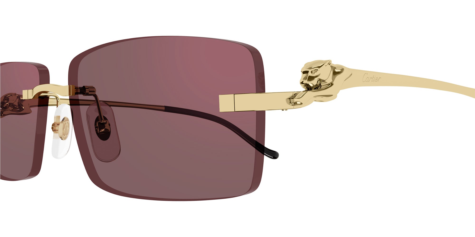 Cartier CT0430S Rectangle Sunglasses | EyeOns.com