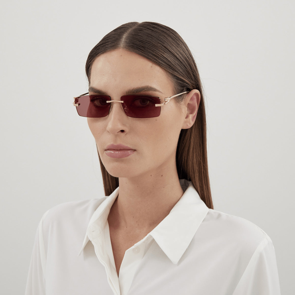 Cartier CT0430S 009 58 - Gold / Red Multi Treatment #id:ct0430s009_s:100115