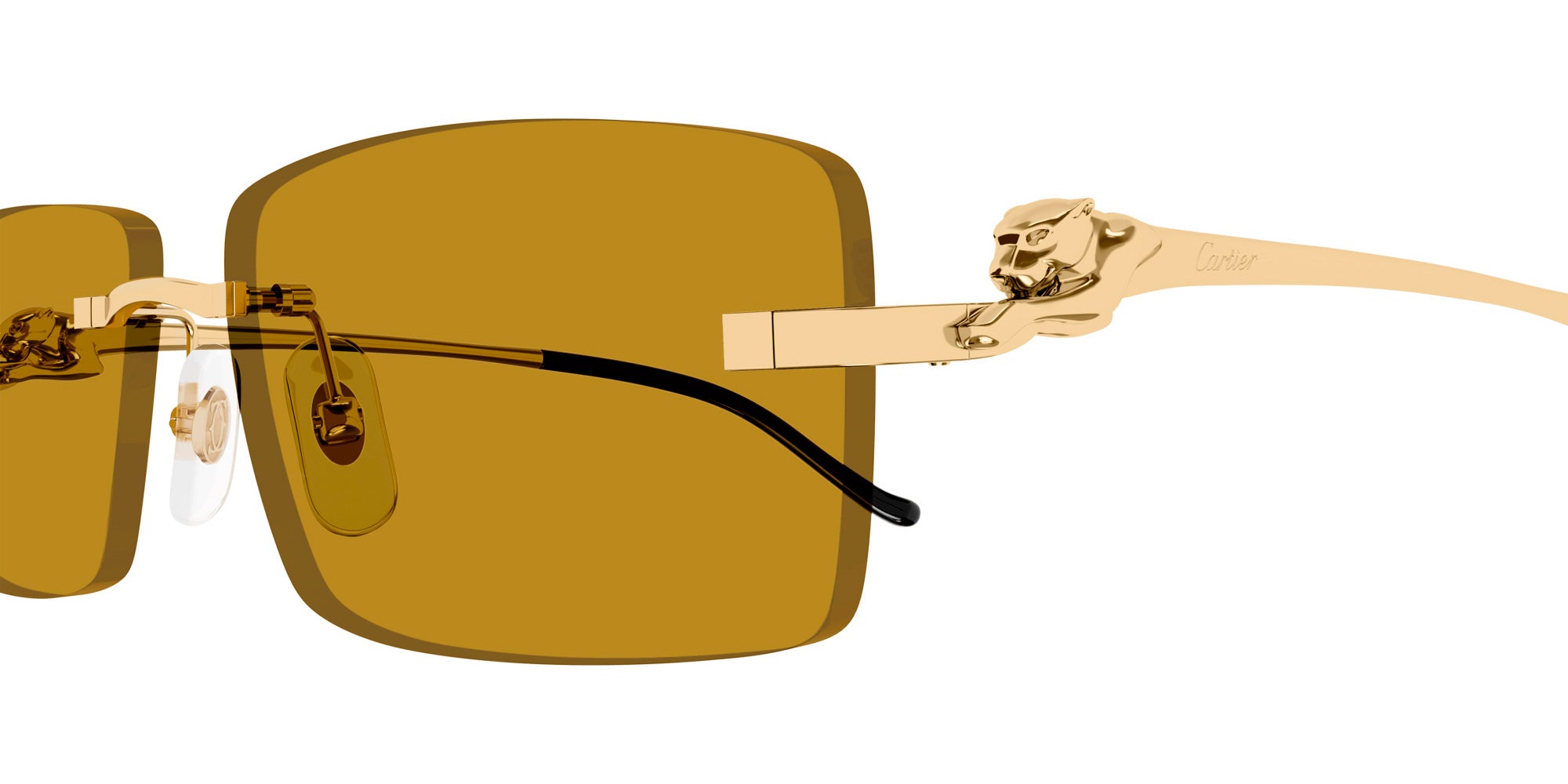 Cartier CT0430S Rectangle Sunglasses | EyeOns.com