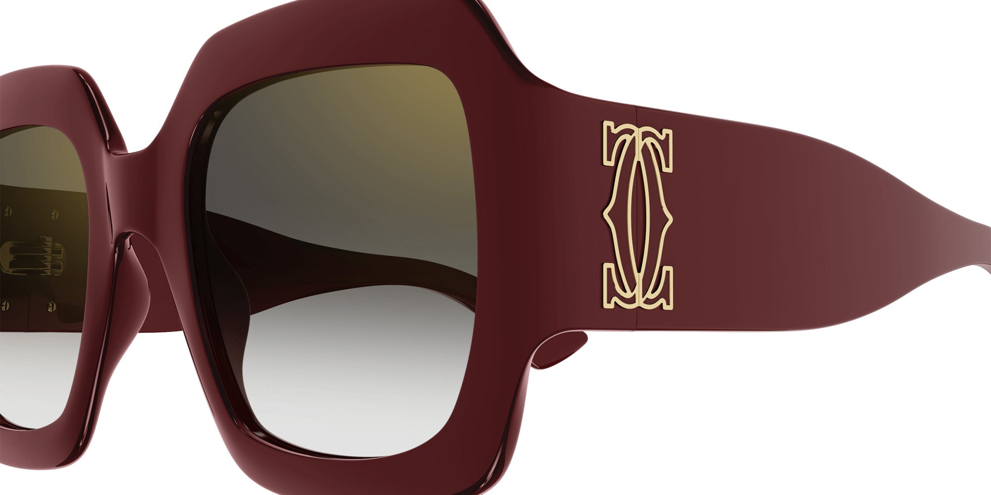 Cartier CT0434S 004 54 - Burgundy / Gray Multi Treatment #id:ct0434s004_s:100110