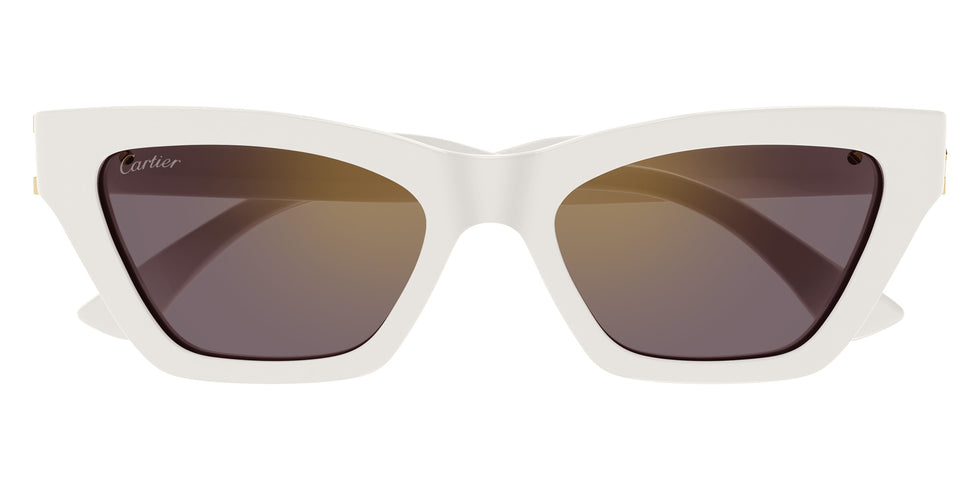 Cartier CT0437S 004 53 - White / Red Multi Treatment #id:ct0437s004_s:100100