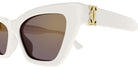 Cartier CT0437S 004 53 - White / Red Multi Treatment #id:ct0437s004_s:100110