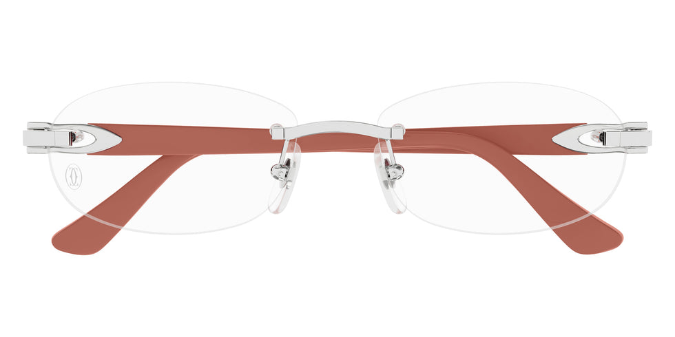 Cartier CT0455OJ 002 52 - Silver/Pink #id:ct0455oj002_s:100100