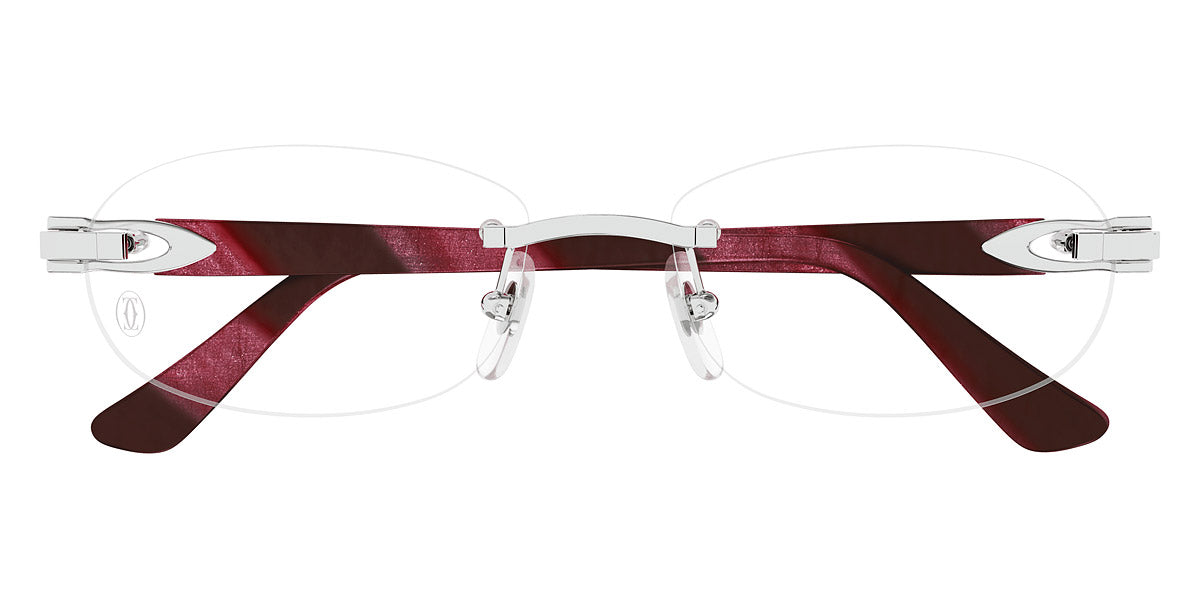 Cartier CT0455OJ Oval Eyeglasses | EyeOns.com