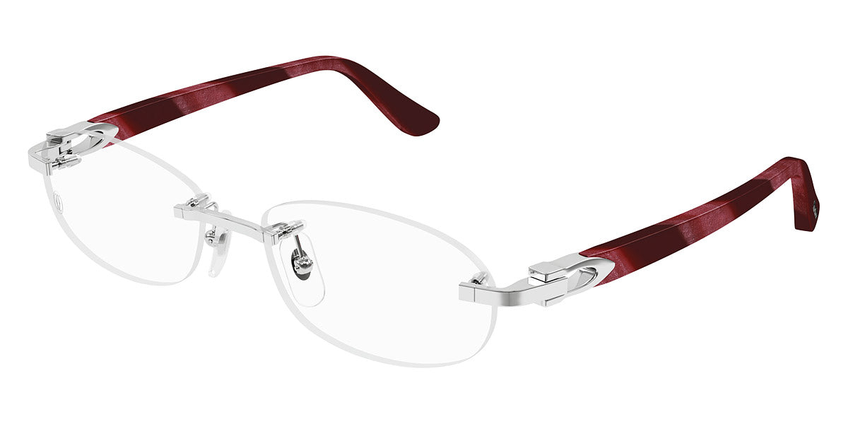 Cartier CT0455OJ Oval Eyeglasses | EyeOns.com