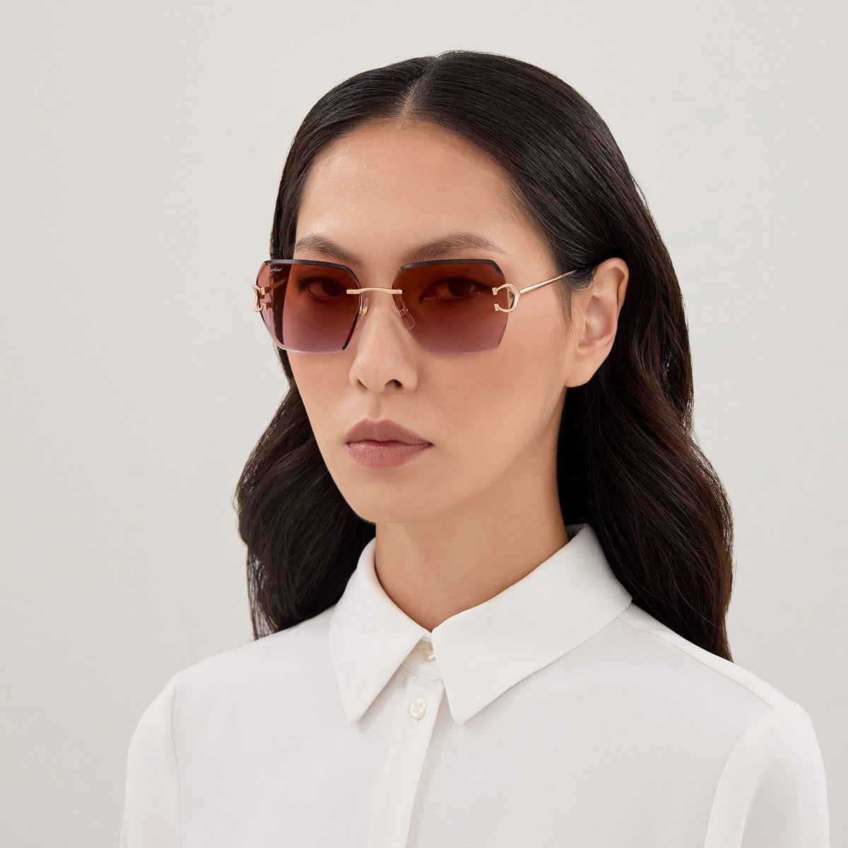 Cartier CT0466S 005 58 - Gold / Red Multi Treatment #id:ct0466s005_s:100115