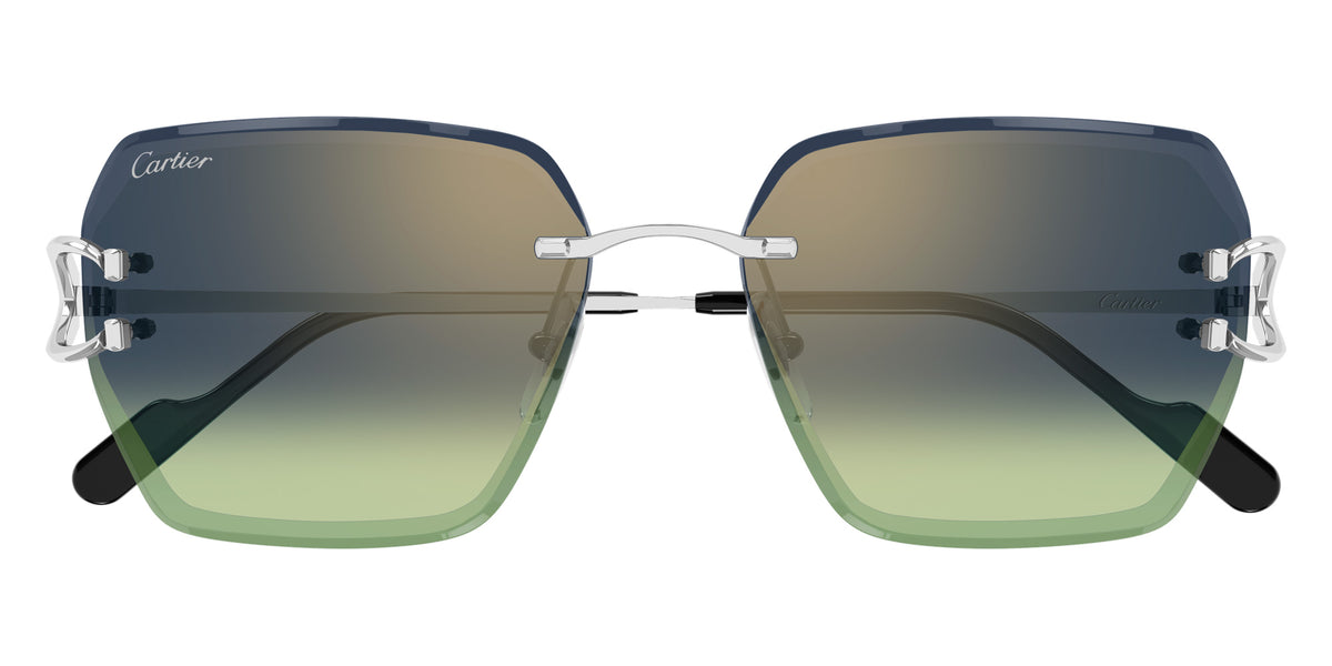 Cartier CT0466S 006 58 - Silver / Blue Multi Treatment #id:ct0466s006_s:102100